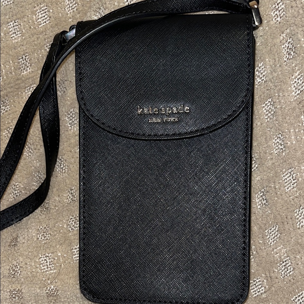 Kate Spade Black Crossbody Phone Bag